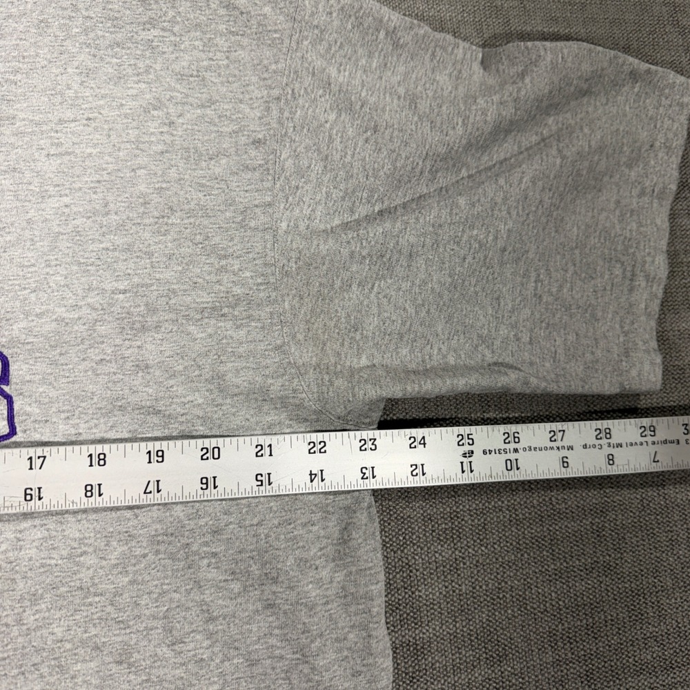 Reebok Minnesota Vikings T-Shirt Mens Large Gray‎ Good Graphic NFL Football Tee - Picture 5 of 8